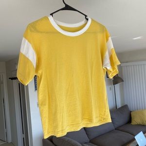 Everlane Yellow Tee